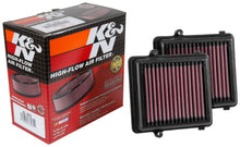 Load image into Gallery viewer, K&amp;N 16-17 Honda CRF1000L Africa Twin 998 Replacement Drop In Air Filter (2 Per Box) - HA-9916