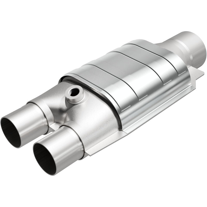MagnaFlow Universal Catalytic Converter 3 inch/2 inch Single/dual with O2 - 51047