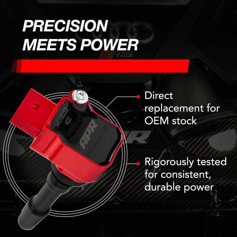 APR Porsche 9A2 Ignition Coil - Red - MS100252