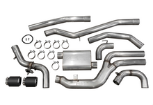 Load image into Gallery viewer, MBRP 2020+ Toyota Supra 3.0L 3in Catback Dual Rear Carbon Fiber Tips - T304 - S43003CF