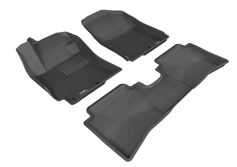 3D MAXpider 12-17 Hyundai Accent Kagu Black Full Set (US Only) - L1HY02201509