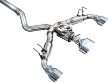 Load image into Gallery viewer, AWE Tuning 23-24 Toyota GR Corolla Track Edition Cat-Back Exhaust - Chrome Silver Tips - 3020-52472