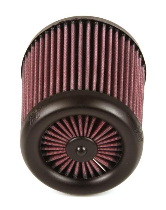 K&N Filter Universal X-Stream Clamp-On Round Tprd 2.5in Flng ID x 6in Base OD x 5in Top OD x 6.5in H - RX-4860