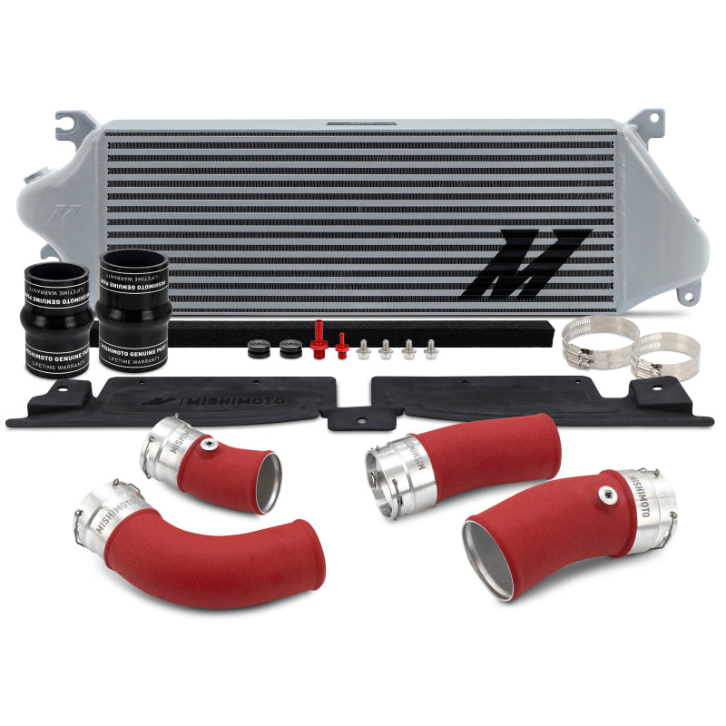 Mishimoto 24+ Tacoma Performance Intercooler Kit - SL Cooler - RD Pipes - MMINT-TAC-24KSLRD