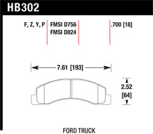 Load image into Gallery viewer, Hawk Super Duty Street Brake Pads - HB302P.700