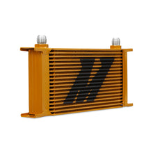 Load image into Gallery viewer, Mishimoto Universal 19 Row Oil Cooler - Gold - MMOC-19G