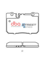Load image into Gallery viewer, DBA 97-00 Ford F-250 HD (4 Whl ABS) 4WD Front Street Series Brake Pads - DB1421SS