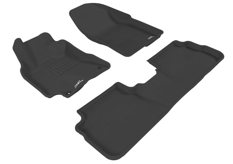 3D MAXpider 09-13 Toyota Corolla Kagu Black Full Set - L1TY05901509