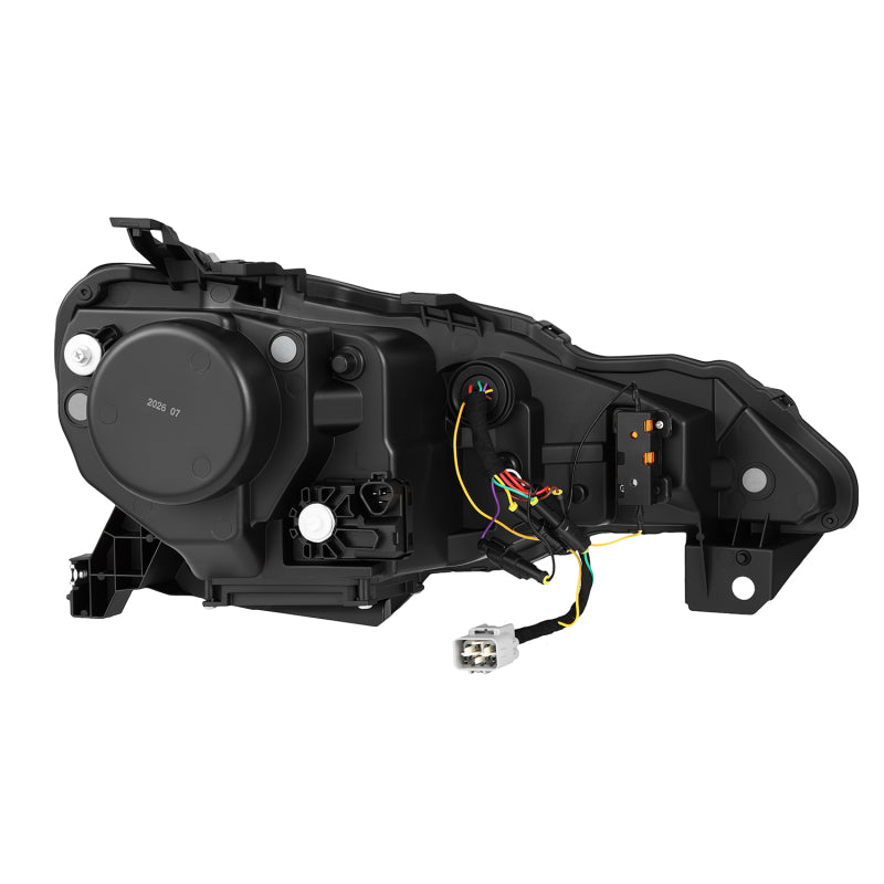 AlphaRex 13-20 Toyota GT86/Subaru BRZ/Scion FRS LUXX-Series LED Proj Hdlights Black Seq Signal/DRL - 880900
