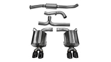 Load image into Gallery viewer, Corsa 2011-2014 Subaru Impreza Sedan STI 2.5L Turbo Manual Black Sport Cat-Back Exhaust - 14863BLK