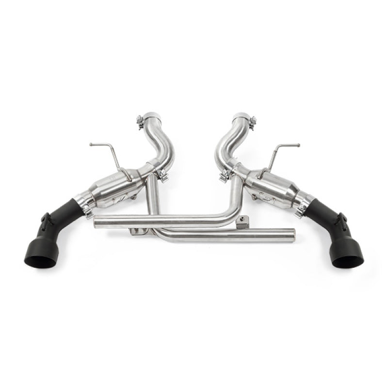 Mishimoto 2016+ Chevrolet Camaro SS Dual-Tip Pro Axle-Back Exhaust w/ Black Tips - MMEXH-CAM8-16ADTPBK