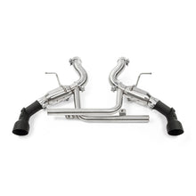 Load image into Gallery viewer, Mishimoto 2016+ Chevrolet Camaro SS Dual-Tip Pro Axle-Back Exhaust w/ Black Tips
