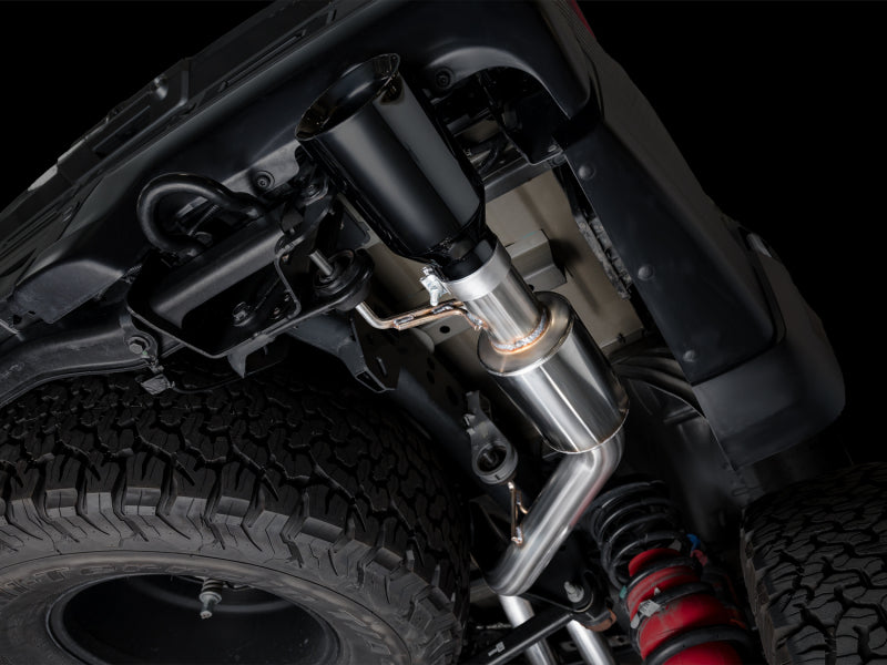 AWE Tuning Gen 3 Raptor R SwitchPath Exhaust - Diamond Black Tips - 3025-33852