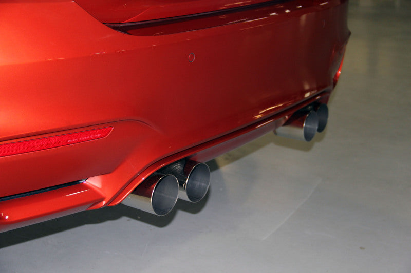Dinan 15-20 BMW M3/M4 (F80/F82/F83) Free Flow Axleback Exhaust System - Polished Tips - D660-0050