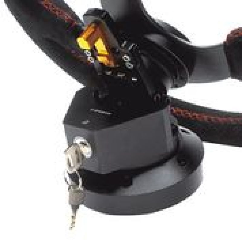 NRG Steering Wheel Quick Tilt System w/Lock - Silver - SRT-100SL