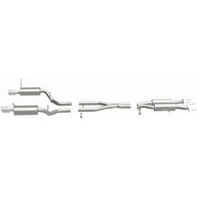 Load image into Gallery viewer, MagnaFlow 11-12 Dodge Durango V8 5.7L Dual Split Rear Exit Stainless Cat Back Performance Exhaust - 15068