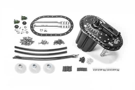 Radium Engineering FCST-X Brushless Ti Automotive E5LM Fuel Cell Surge Tank (Pumps NOT Included) - 20-1993-00