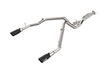 Load image into Gallery viewer, aFe 21-24 Ford F-150 Vulcan Series 3 IN to 3-1/2 IN Stainless Steel Cat-Back Exhaust System - Black - 49-33151-B