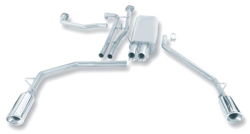 Borla 04-15 Nissan Titan 5.6L-V8 2&4WD Catback Exhaust System - 140079