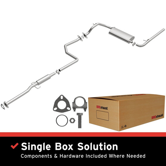 MagnaFlow BRE Exhaust Kit 90-91 Honda Civic - 106-0353
