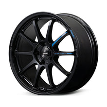 Load image into Gallery viewer, Gram Lights 57NR LIMITED II 17x7.0 +47 4-100 Semigloss Black Wheel w/ Black Cap/Stickers/Air Valve - WGN2M47ASB