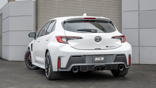 Borla 23-24 Toyota GR Corolla ATAK Cat Back System w/ Black Tips - 140942CB
