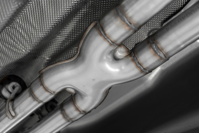 MBRP 20-21 Ford Explorer ST 3.0L Ecoboost SS 2.5in Dual Rear Exit w/ Carbon Fiber Quad Tips - T304 - S52053CF