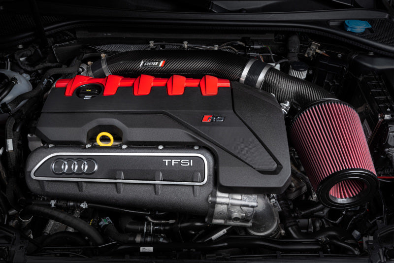 APR 17-20 Audi RS3/18-22 Audi TT RS Quattro (MK3) 2.5T TFSI Carbon Fiber Intake Filter System - CI100038-A