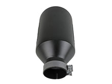 Load image into Gallery viewer, aFe Power MACH Force-Xp 409 Stainless Steel Clamp-on Exhaust Tip Black - 49T40801-B15