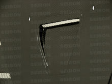Load image into Gallery viewer, Seibon 08-12 Mitsubishi Evo X TS-style Carbon Fiber Hood - HD0809MITEVOX-TS