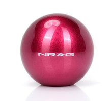 Load image into Gallery viewer, NRG Fushia Sparkly Painted Titanium Round Shifter Heavy Weight - SK-350FH