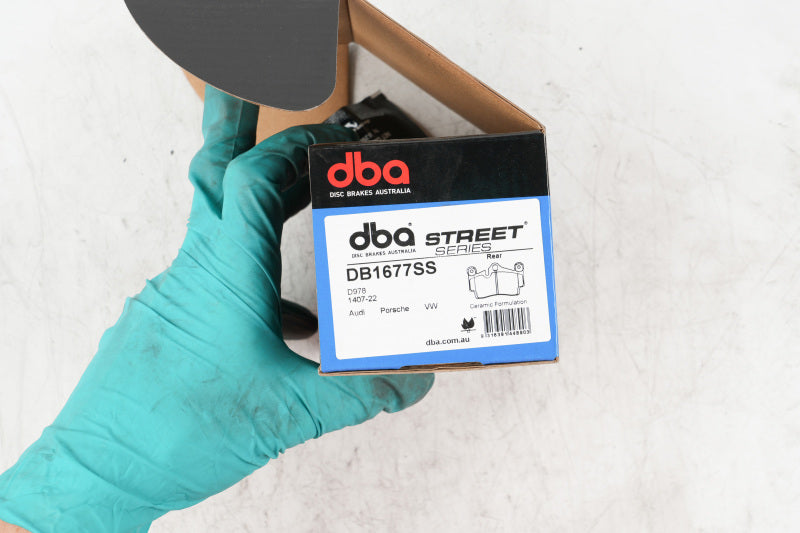 DBA 07-15 Audi Q7 Iron Disc Rear Street Series Brake Pads - DB1677SS