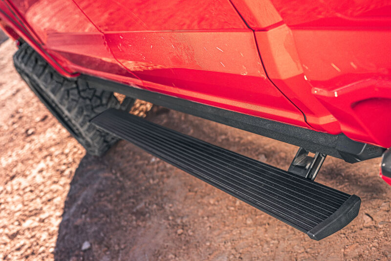 AMP Research 2022 Ford F-250/350/450 (250/350 Only Sync 4 Models) Crew Cab PowerStep XL - Black - 77242-01A