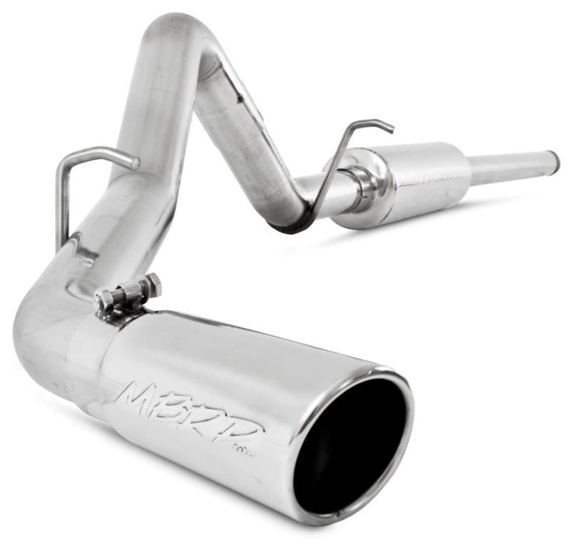 MBRP 14 Chevy/GMC 1500 Silverado/Sierra 4.3L V6/5.3L V8 Single Side Exit T409 3in Cat Back Exhaust - S5080409