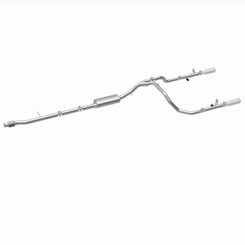 MagnaFlow 2019 Chevy Silverado 1500 V8 5.3L/V6 4.3 Street Series Dual Exit Exhaust w/ Polished Tips - 19471