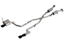 Load image into Gallery viewer, Borla 14-20 Jeep Grand Cherokee 3.6L V6 2/4WD 2.25in S-Type Cat-back - Black Chrome - 140835BC