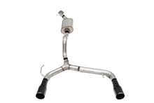 Load image into Gallery viewer, Corsa 21-25 Ford Bronco 2.3L 2-Door 2.75in Cat-Back Dual Rear Exhaust w/ 4in Straight-Cut Black Tips - 21204BPC