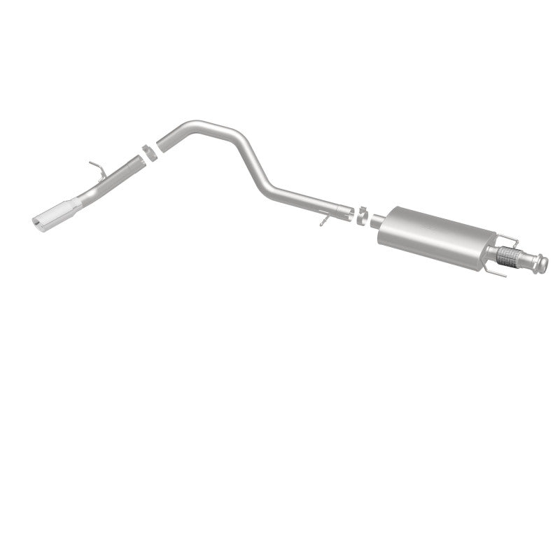 MagnaFlow 15-16 Ford Expedition V6 3.5L Cat-Back, SS, 4in Tip Single Psgr Side Exit - 19051