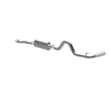 Load image into Gallery viewer, MagnaFlow Cat-Back 2016 Toyota Tacoma 3.5L V6 SS 3in Single Pass Side Exit Rear 4in Tip - 19291