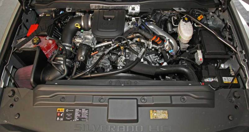 K&N 15 GMC Sierra 2500/3500HD 6.6L V8 AirCharger Performance Intake - 63-3087