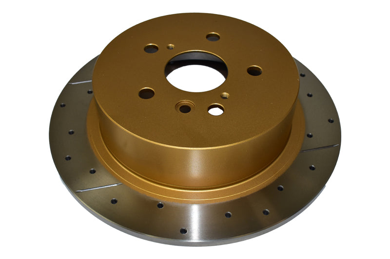 DBA 08-13 Toyota Highlander Rear Drilled & Slotted Street Series Rotor - DBA2735X