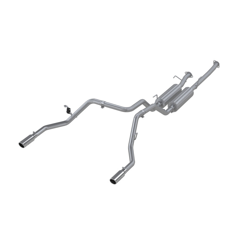MBRP 2009-2010 Toyota Tundra 5.7L EC-Std. & SB/CC-SB Cat Back Dual Split Rear - S5312409