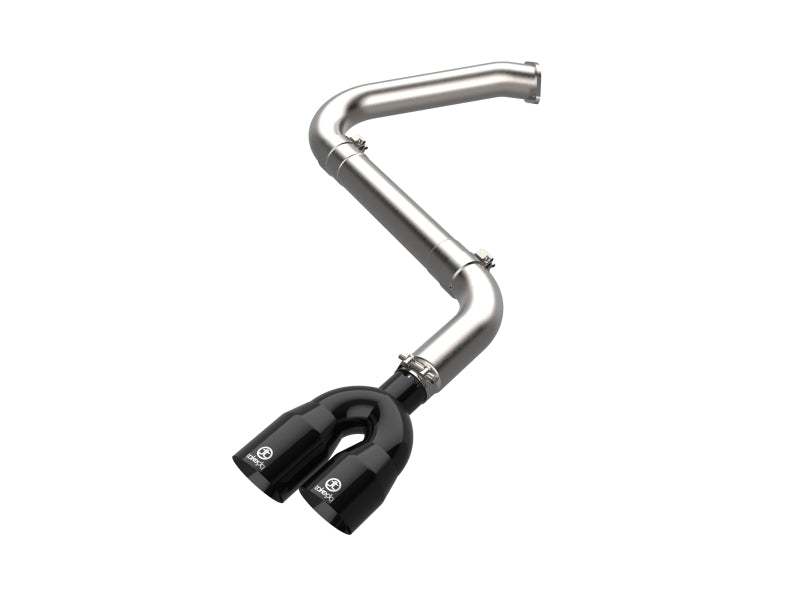 aFe Takeda Axle-Back Exhaust System Hyundai Elantra N Line 21-25 L4-1.6L- Black Tip - 49-37045-B