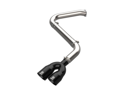 aFe Takeda Axle-Back Exhaust System Hyundai Elantra N Line 21-25 L4-1.6L- Black Tip - 49-37045-B
