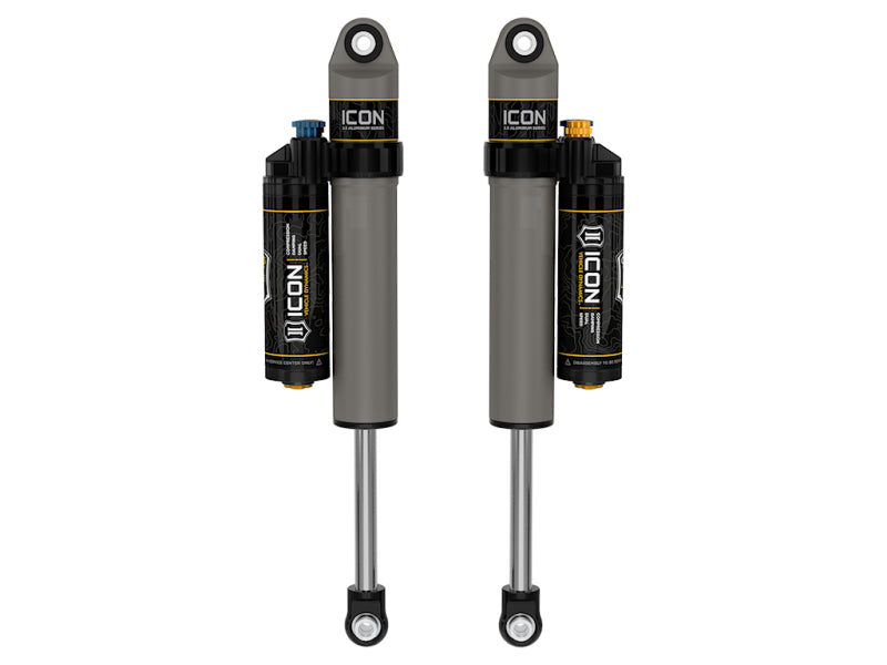 ICON 01-26 GM 2500/3500 HD 0-1in/07-18 GM 1500 4in Rear VS 2.5 PB CDXS Pair - 77701XP