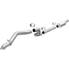 Load image into Gallery viewer, MagnaFlow Cat Back 2018 Jeep Wrangler 2.0L Rock Crawler Series Single Exit Stainless Exhaust - 19428