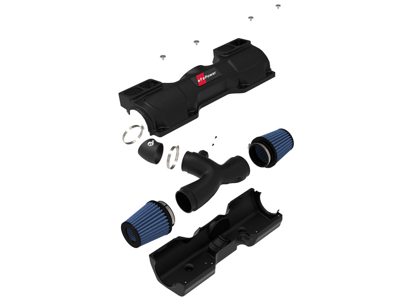 aFe Magnum Force Stage-2Si Cold Air Intake System w/ Pro 5R Media 09-12 Porsche 911 Carrera(997) - 54-83038R