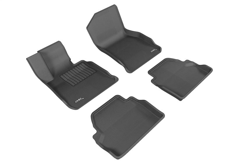 3D MAXpider 14-20 BMW 4 Series Coupe (F32) RWD Kagu Black Full Set - L1BM05601509
