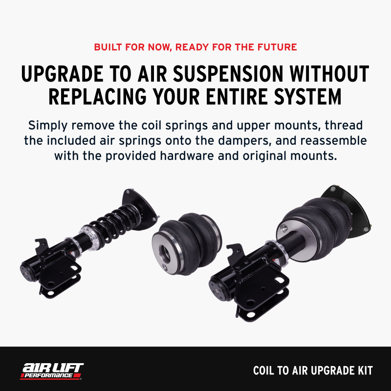 Air Lift 15-24 Ford Mustang S550/S650 Coil to Air Upgrade Kit - 83007