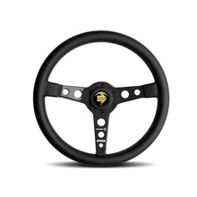 Load image into Gallery viewer, Momo Prototipo 6C Steering Wheel 350 mm - Black Leather/Gry St/Cbn Fbr Spoke - PRO35BK1C